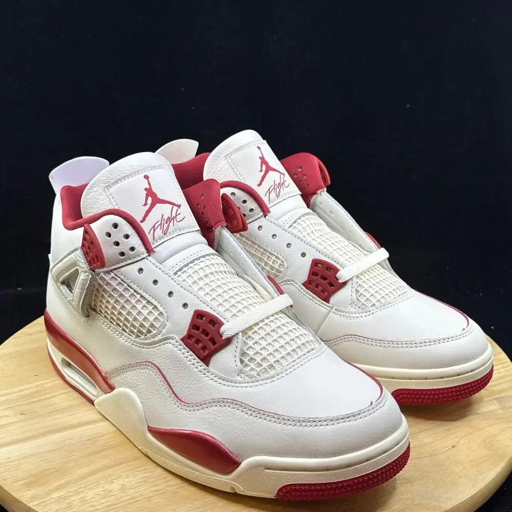 Air Jordan 4 Retro Valentine's Day Wmns Size 10.5W/ 9M Brand New HV0823-108